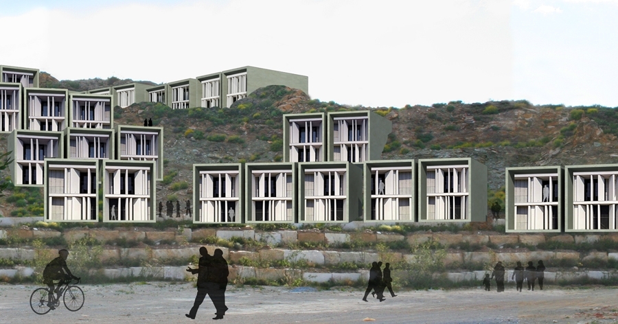 Project of 30 Subsidised Housing in Macael (Almería) 2009