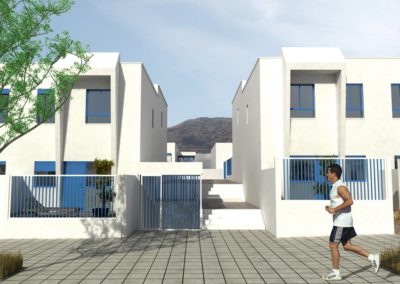Project of 48 houses and 18 locals in San José, Níjar (Almería) 2004