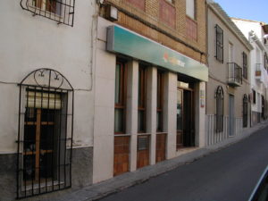 Cajamar Office in Oria. Almeria. 2002.