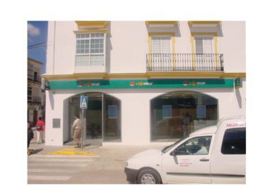Cajamar Office in Olvera. Cadiz. 2001.