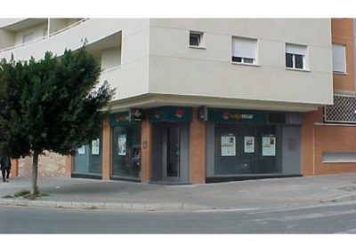 Cajamar Office in “Plutarco”. Malaga. 2002.