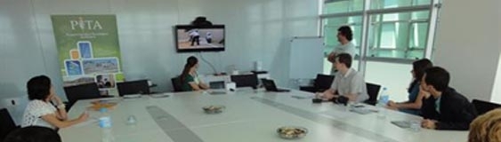 A Russian delegation sees PITA as a tecnology park model