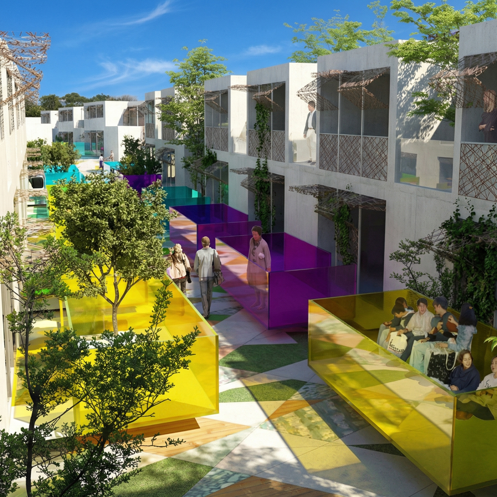 Proyecto y Dirección de obra de 23 VPO en Costacabana (Almería) 2009