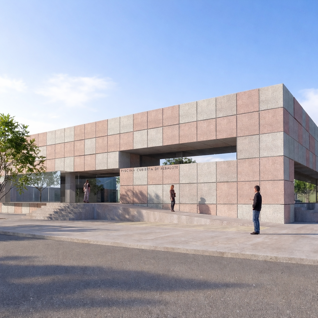 Anteproyecto de Piscina cubierta en Albolote (Granada) 2006