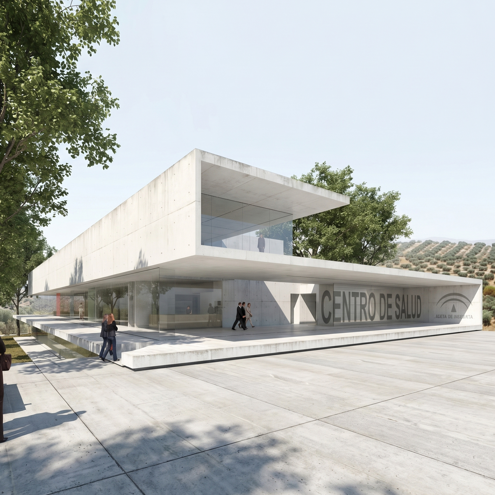 Anteproyecto de Centro de Salud en Bailén (Jaén) 2008