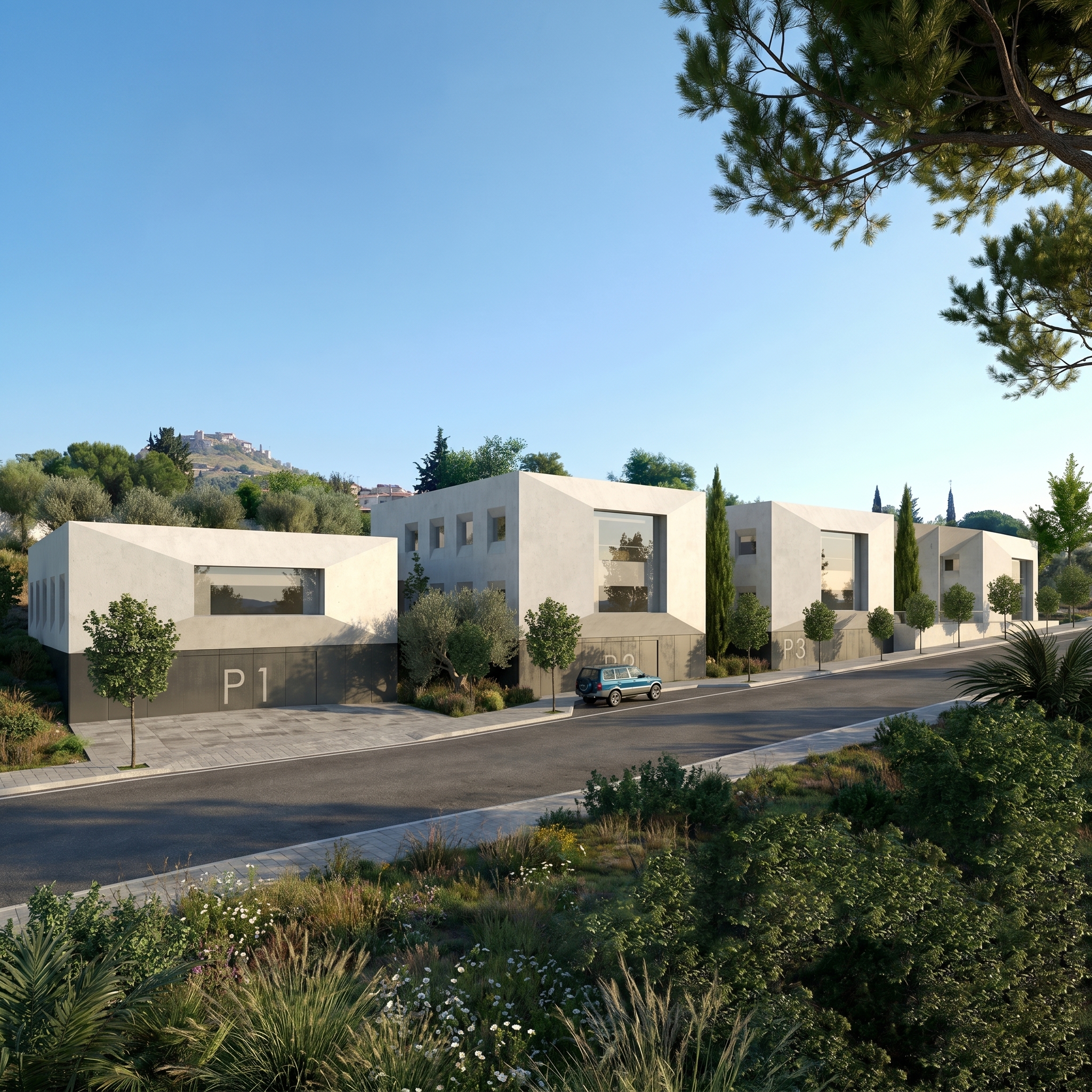 Anteproyecto de Centro de Salud en Archidona (Málaga) 2008