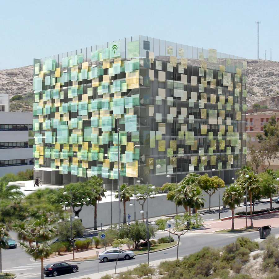 Preliminary Administrative Building Project on the Rambla (Almería) 2008