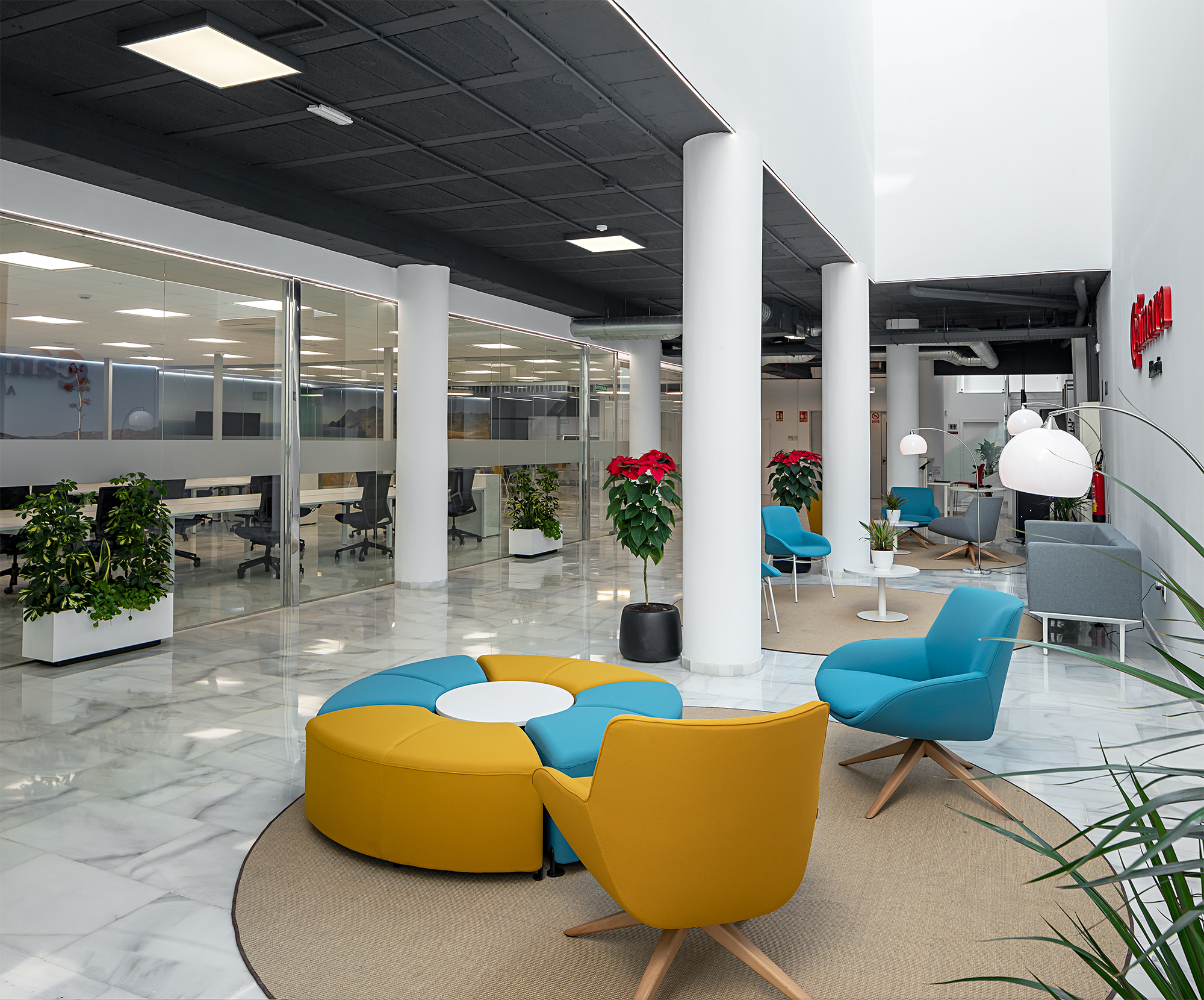 Proyecto y Dirección de obra del Coworking Digital de la Cámara de Comercio de Almería (Almería) 2021