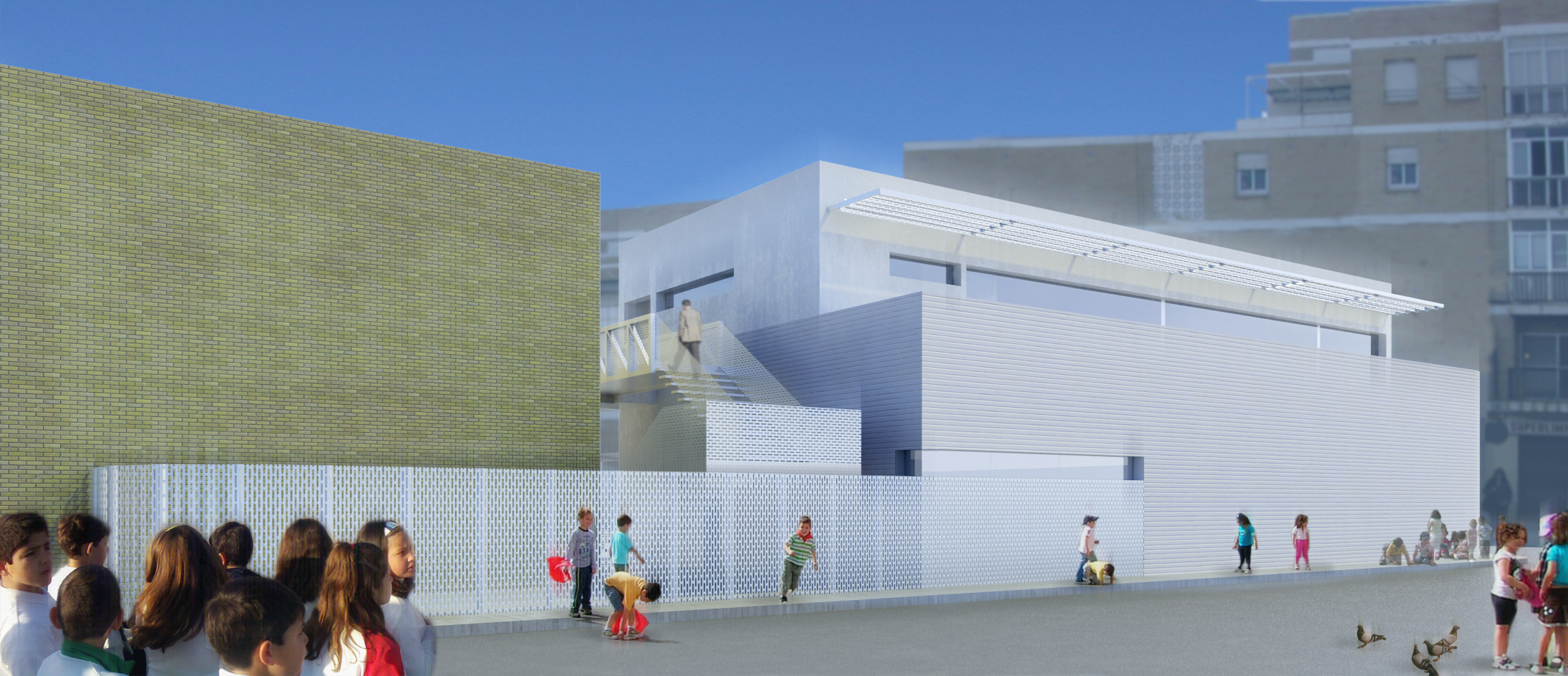 Anteproyecto de Rehabilitación de CEIP San Fernando en Adra (Almería) 2010