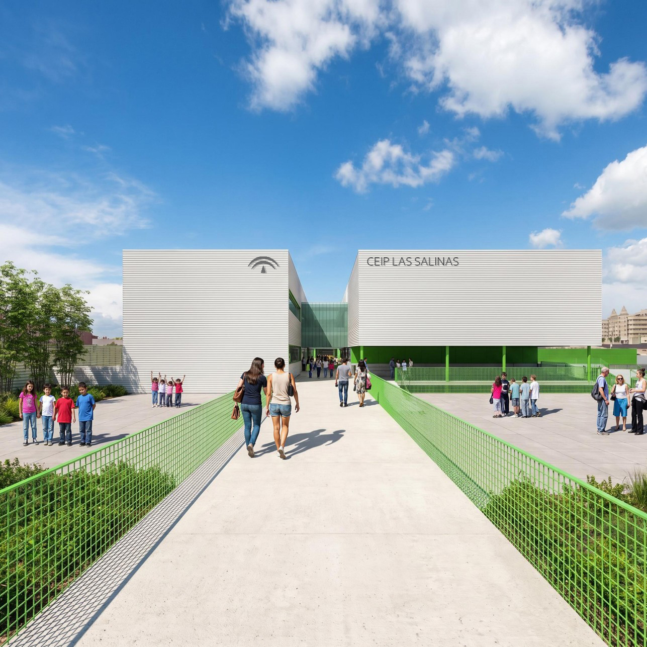Preliminary Draft of School in Roquetas de Mar (Almería) 2009
