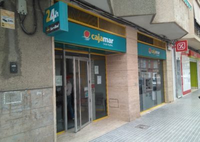 Proyecto y Dirección de Obra de Oficina de Cajamar en Callosa de Segura (Alicante) 2017
