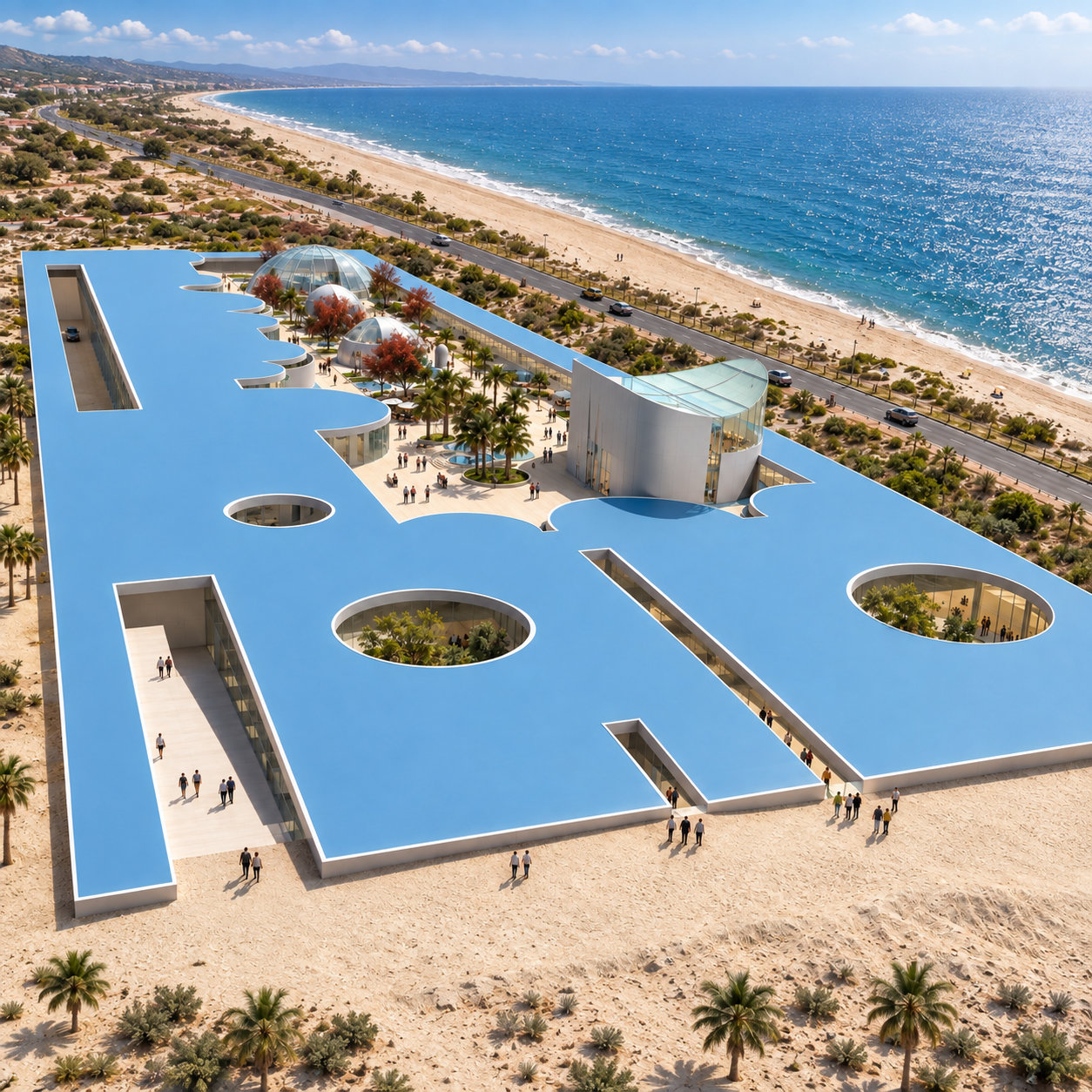 Anteproyecto del Museo de la Ciencia y la Naturaleza. Roquetas de Mar (Almería). 2007.