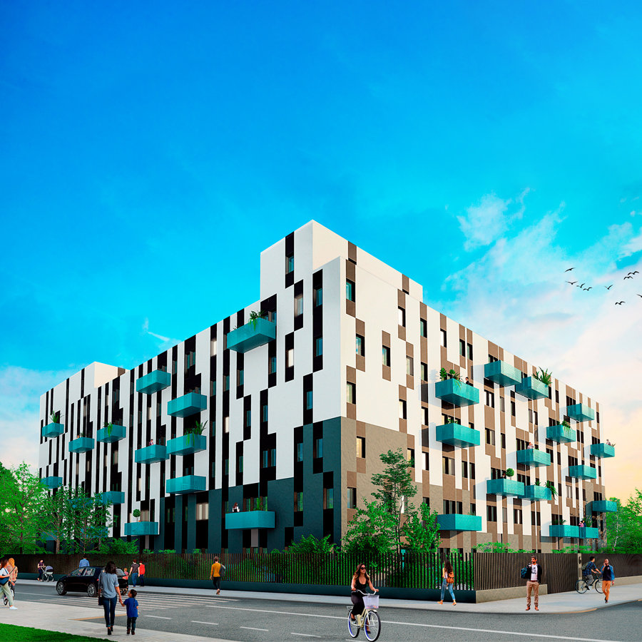 Proyecto 92 viviendas Vega de Acá (Almería)