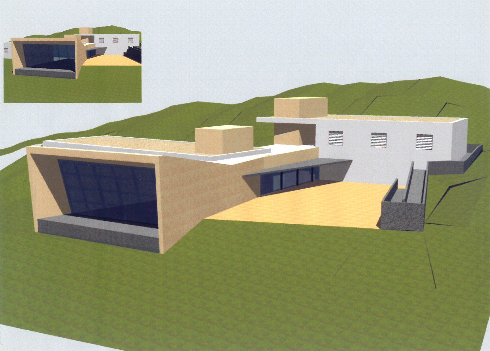 Proyecto y Dirección de Obra de Centro Religioso en Tabernas (AlmerÃa) 2000