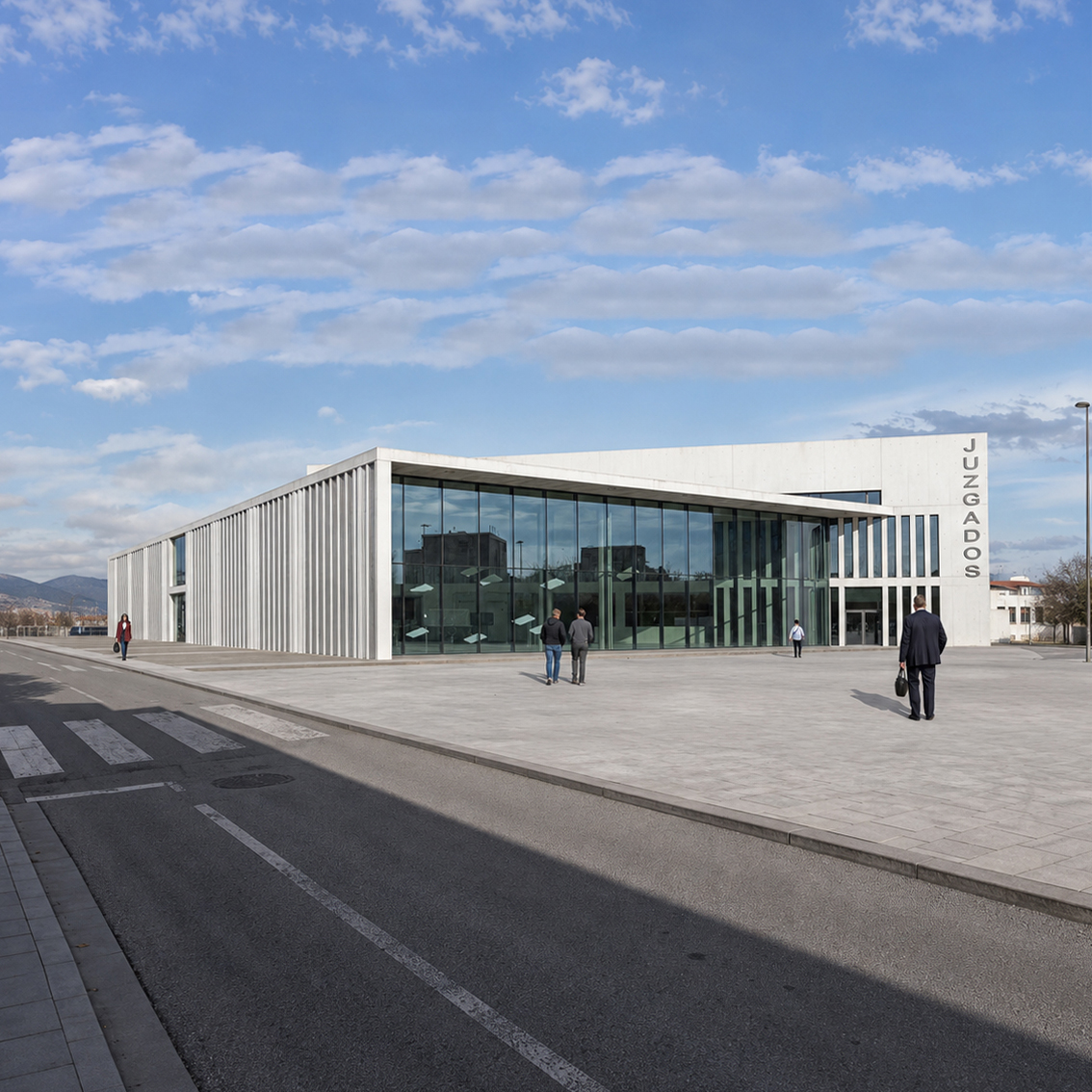 Anteproyecto Edificio Sede Judicial. Puerto Real (Cádiz). 2005.