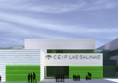 Anteproyecto de Colegio en Roquetas de Mar (Almería) 2009
