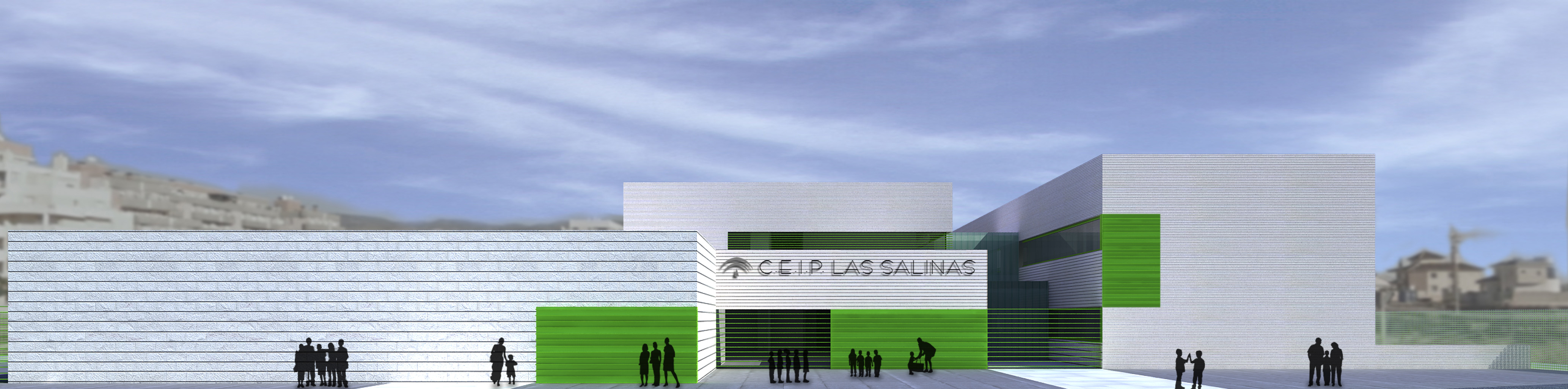 Anteproyecto de Colegio en Roquetas de Mar (Almería) 2009