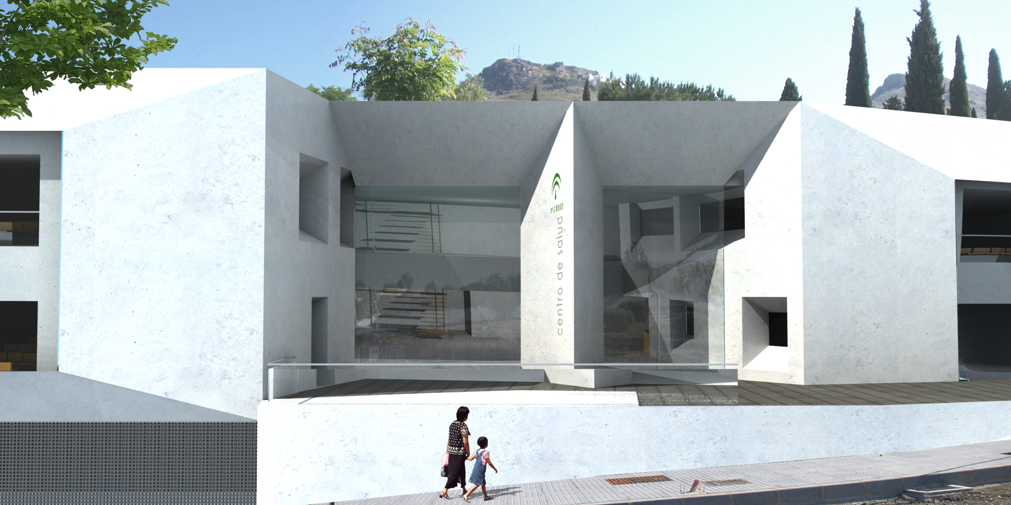 Anteproyecto de Centro de Salud en Archidona (Málaga) 2008