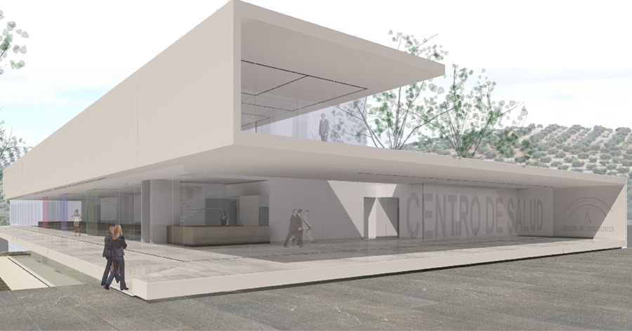 Anteproyecto de Centro de Salud en Bailén (Jaén) 2008