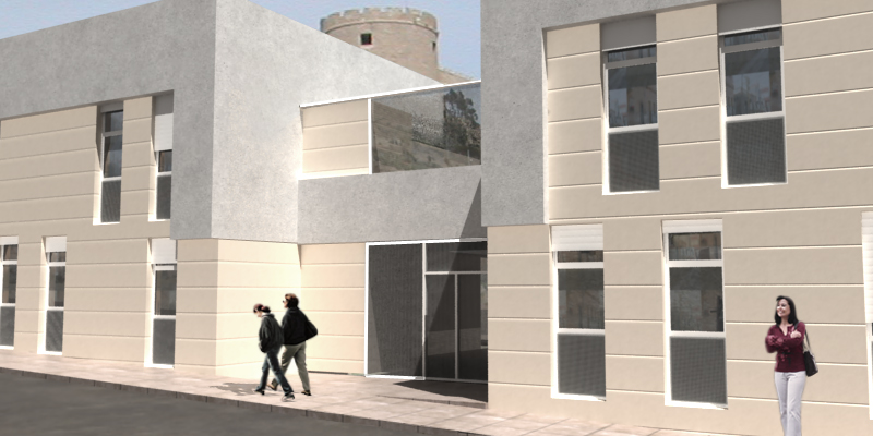 Proyecto y Dirección de obra de 33 VPO en la Chanca (AlmerÃa) 2008