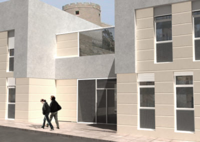 Proyecto y Dirección de obra de 33 VPO en la Chanca (Almería) 2008