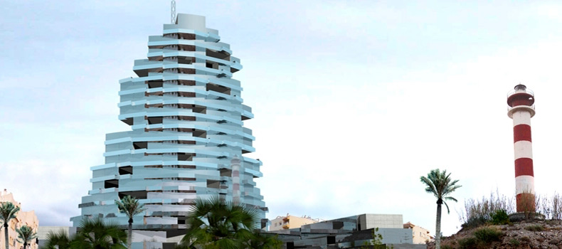 Proyecto y Dirección de obra de Hotel ***** El Faro de Adra (Almería) 2003
