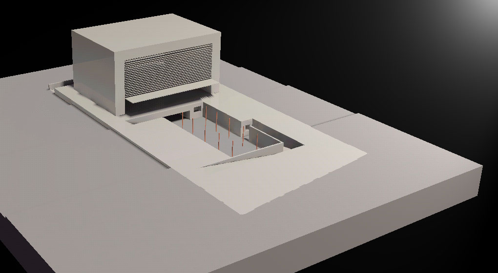 Anteproyecto de Edificio Judicial en Antequera (Málaga) 2001