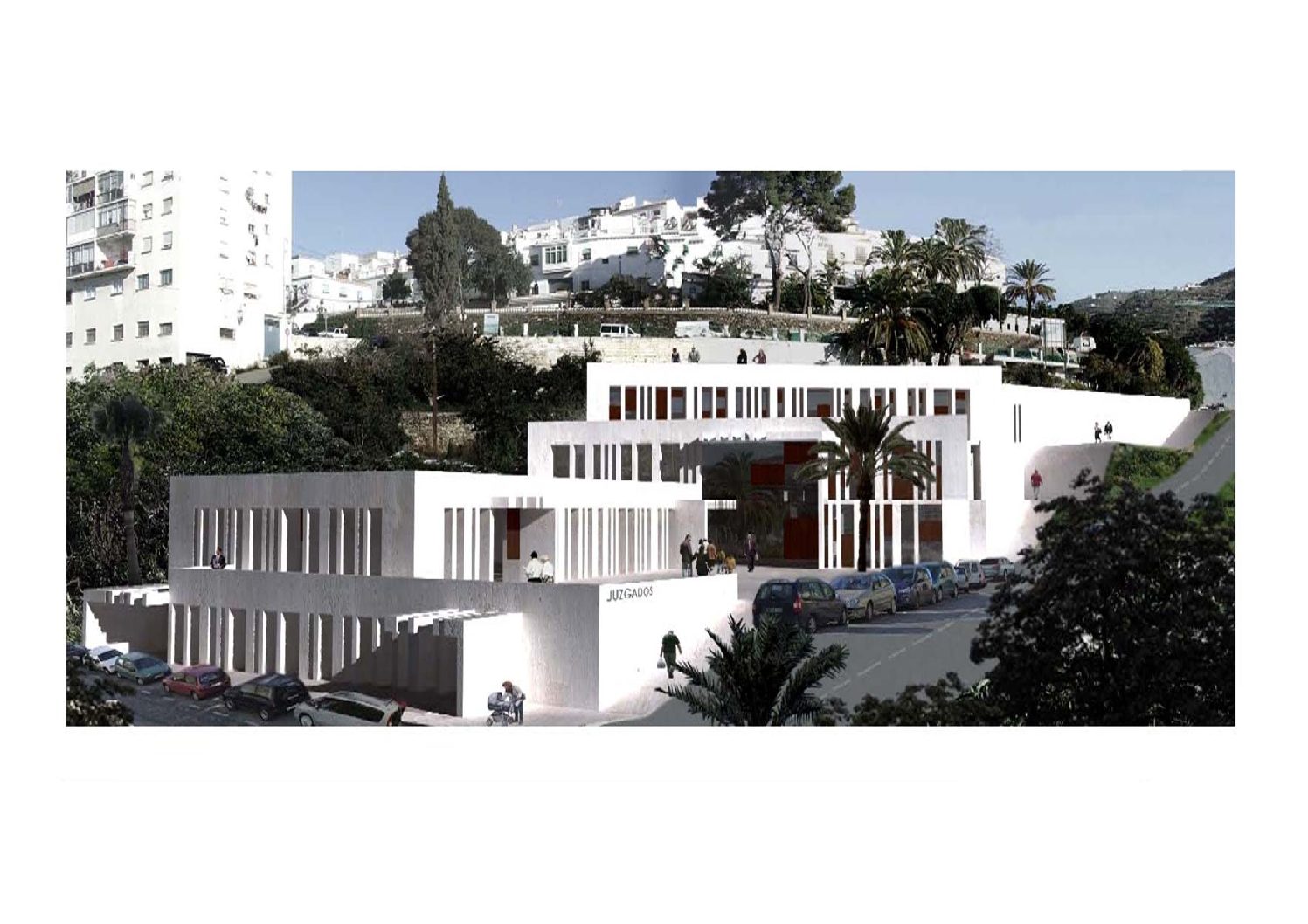 Anteproyecto de Edificio Judicial en Torrox (Málaga) 2007